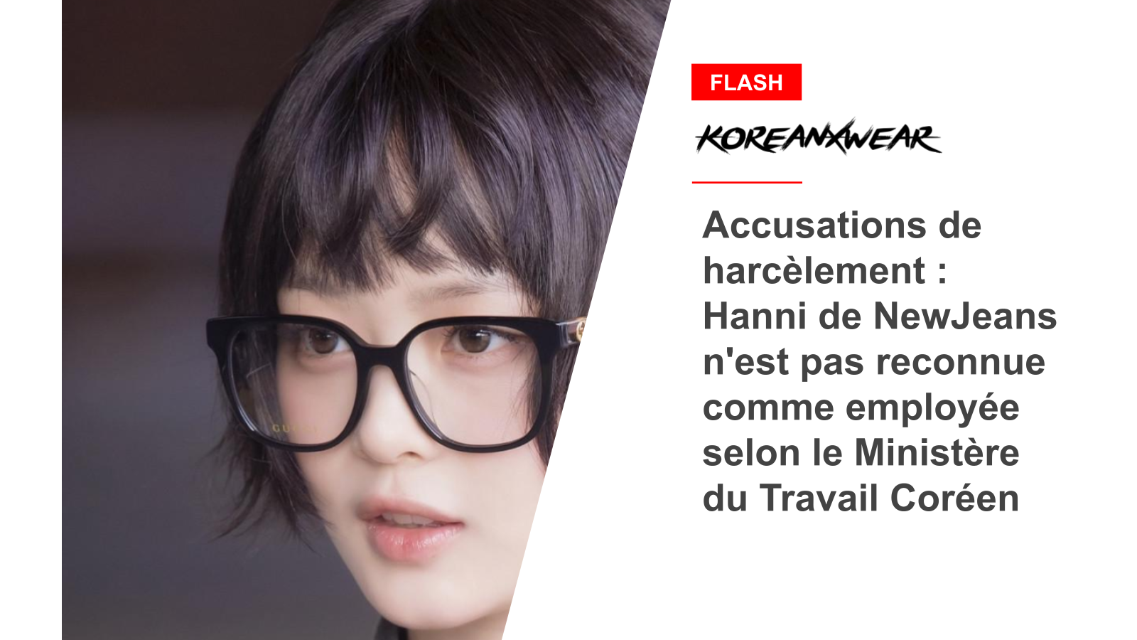 Harassment Accusations: NewJeans' Hanni Not Recognized as Employee, Korean Labor Ministry Says