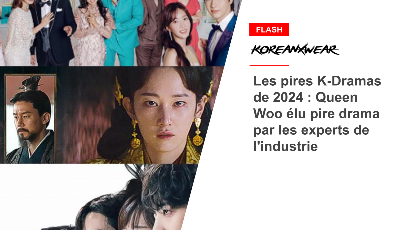 Worst K-Dramas of 2024: Queen Woo Voted Worst Drama by Industry Experts