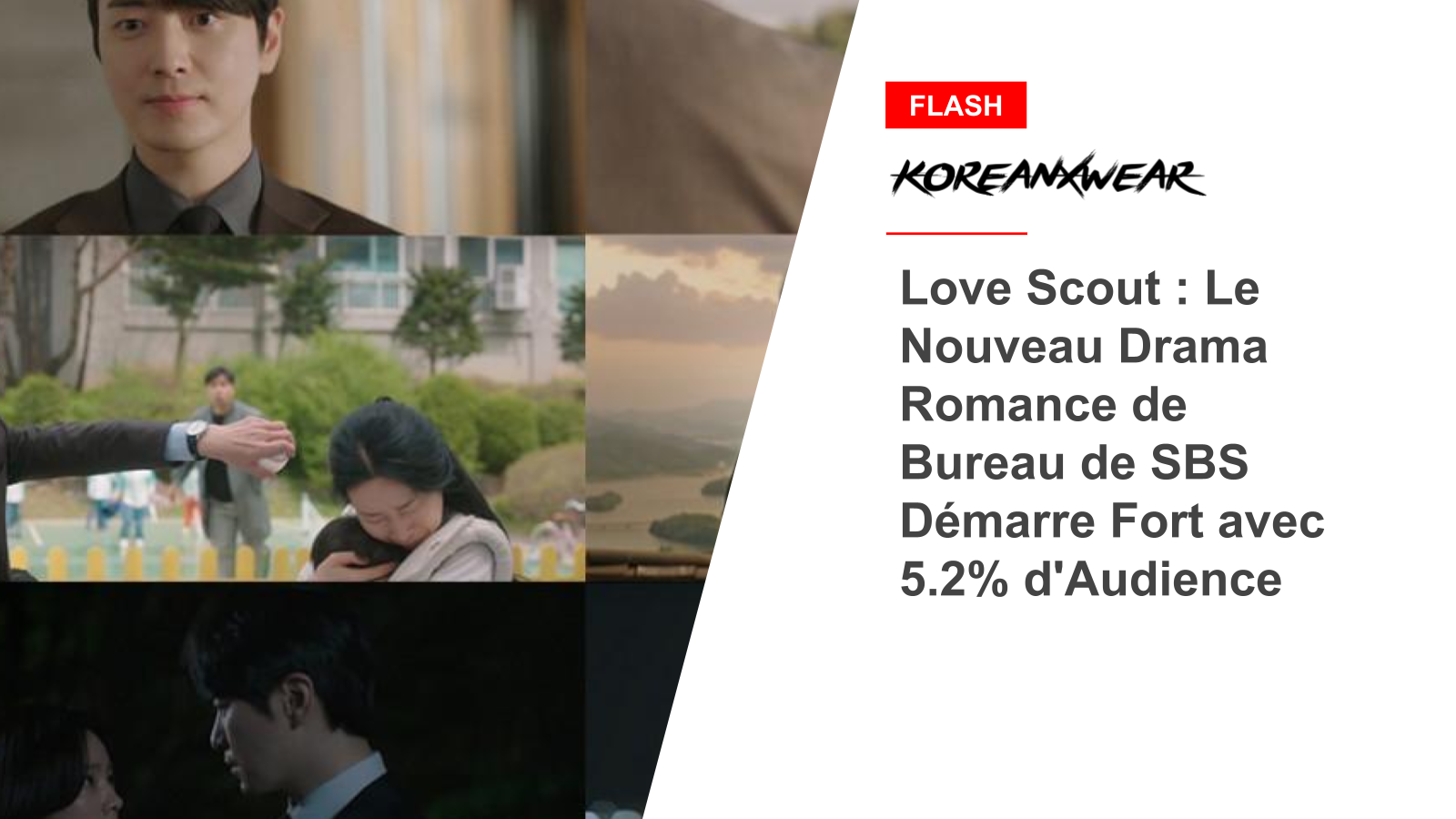 Love Scout: SBS's New Office Romance Drama Gets Off to a Strong Start with 5.2% Viewership