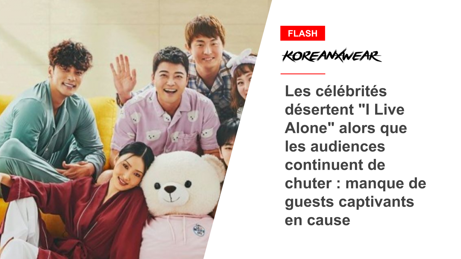 Celebrities Are Deserting 'I Live Alone' As Ratings Continue to Drop, Blaming Lack of Captivating Guests