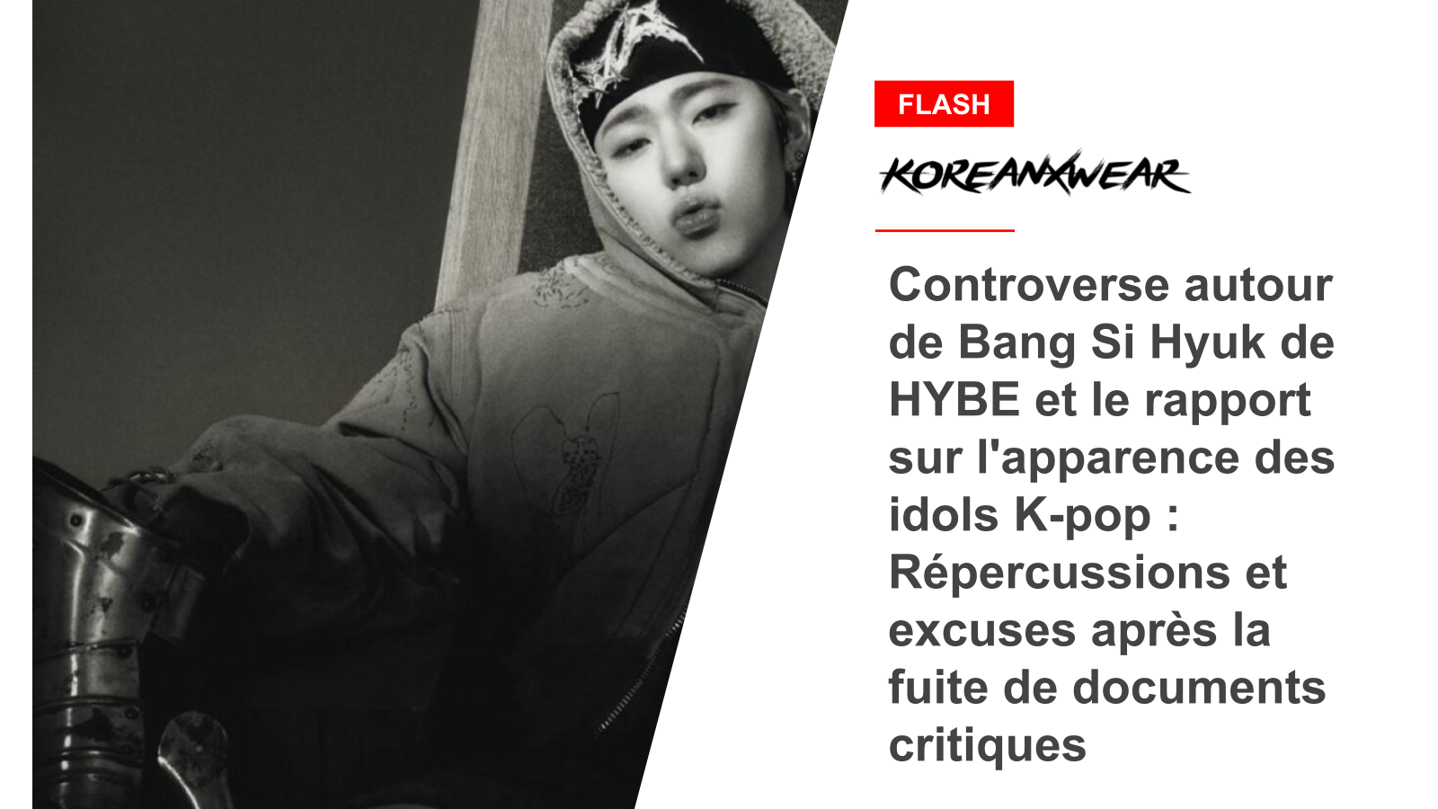 Controversy Over HYBE's Bang Si Hyuk and K-pop Idols' Appearance Report: Repercussions and Apology After Critical Documents Leaked