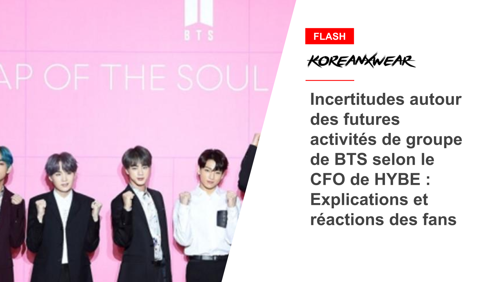 Uncertainties Over BTS' Future Group Activities According to HYBE CFO: Explanations and Fans' Reactions