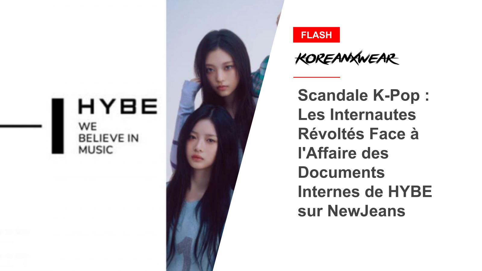 K-Pop Scandal: Internet Users Revolted by the HYBE Internal Documents Affair on NewJeans