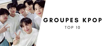TOP 10 des groupes de kpop