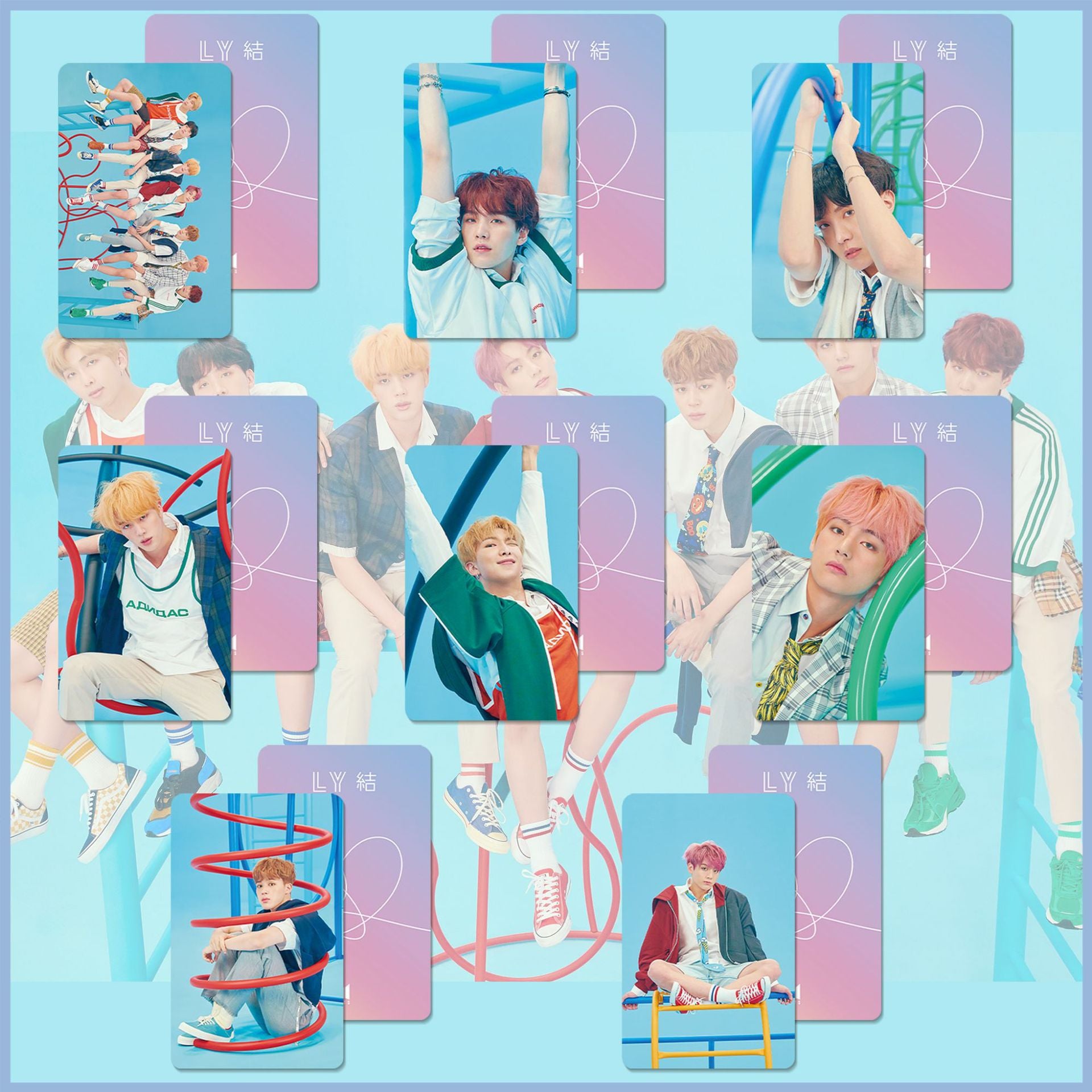 Korean BTS Card Set | Koreanxwear – KoreanxWear