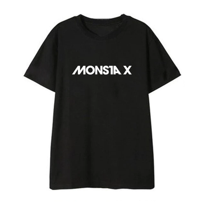 T Shirt Monsta X noir