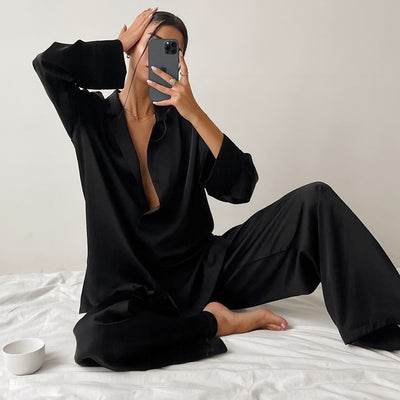 Pyjama en satin - KoreanxWear