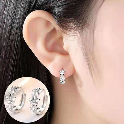 Boucles d'oreilles camélia - KoreanxWear