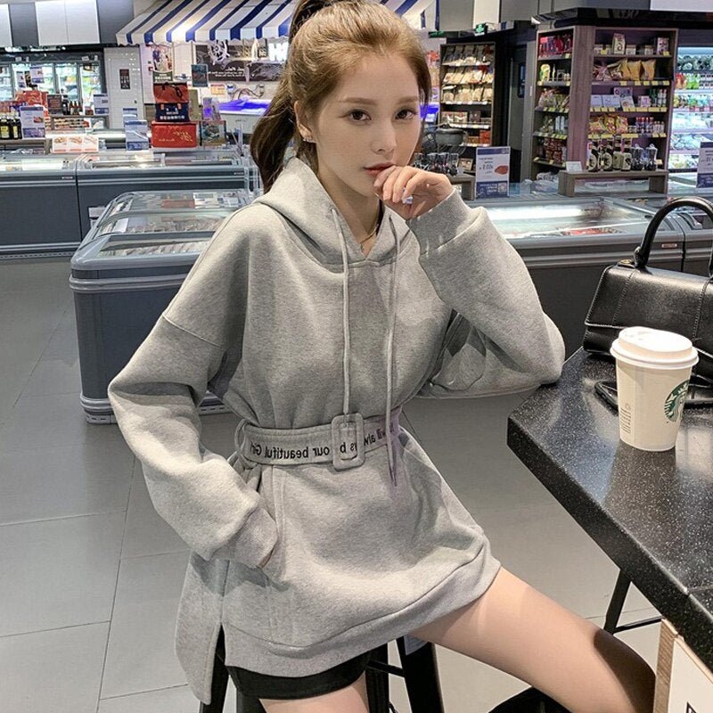 Korean Long Hoodie KoreanxWear