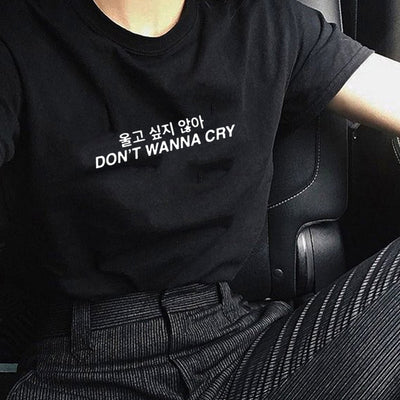 T Shirt Coréen Hangeul