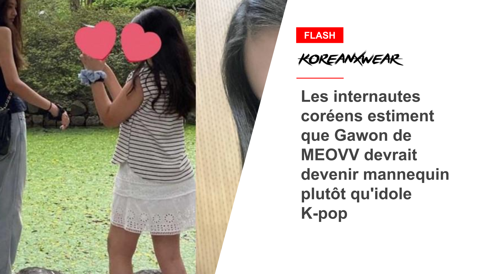 Les internautes coréens estiment que Gawon de MEOVV devrait devenir mannequin plutôt qu'idole K-pop