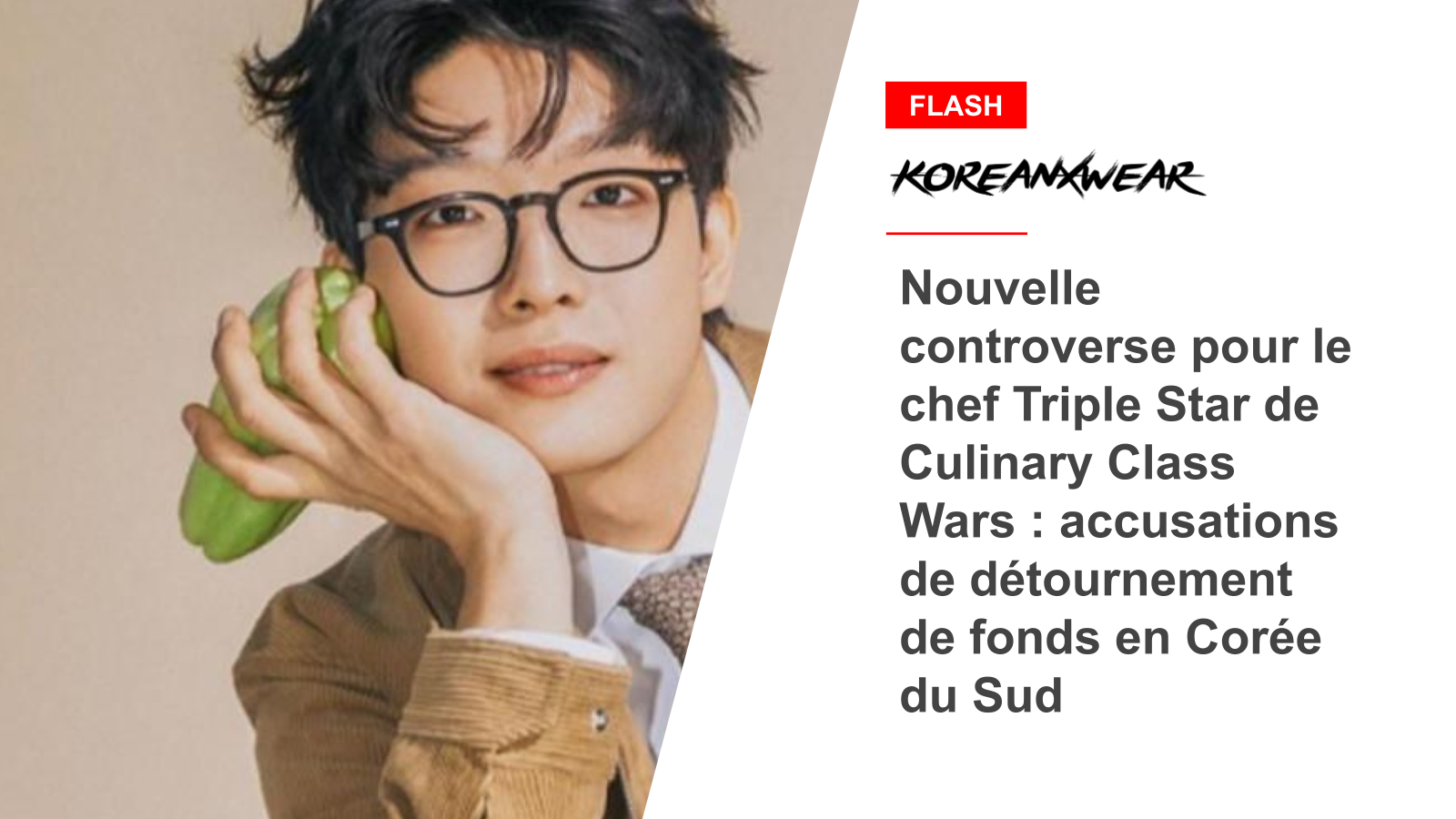 Culinary Class Wars Triple Star Chef Faces New Controversy: Embezzlement Charges in South Korea 