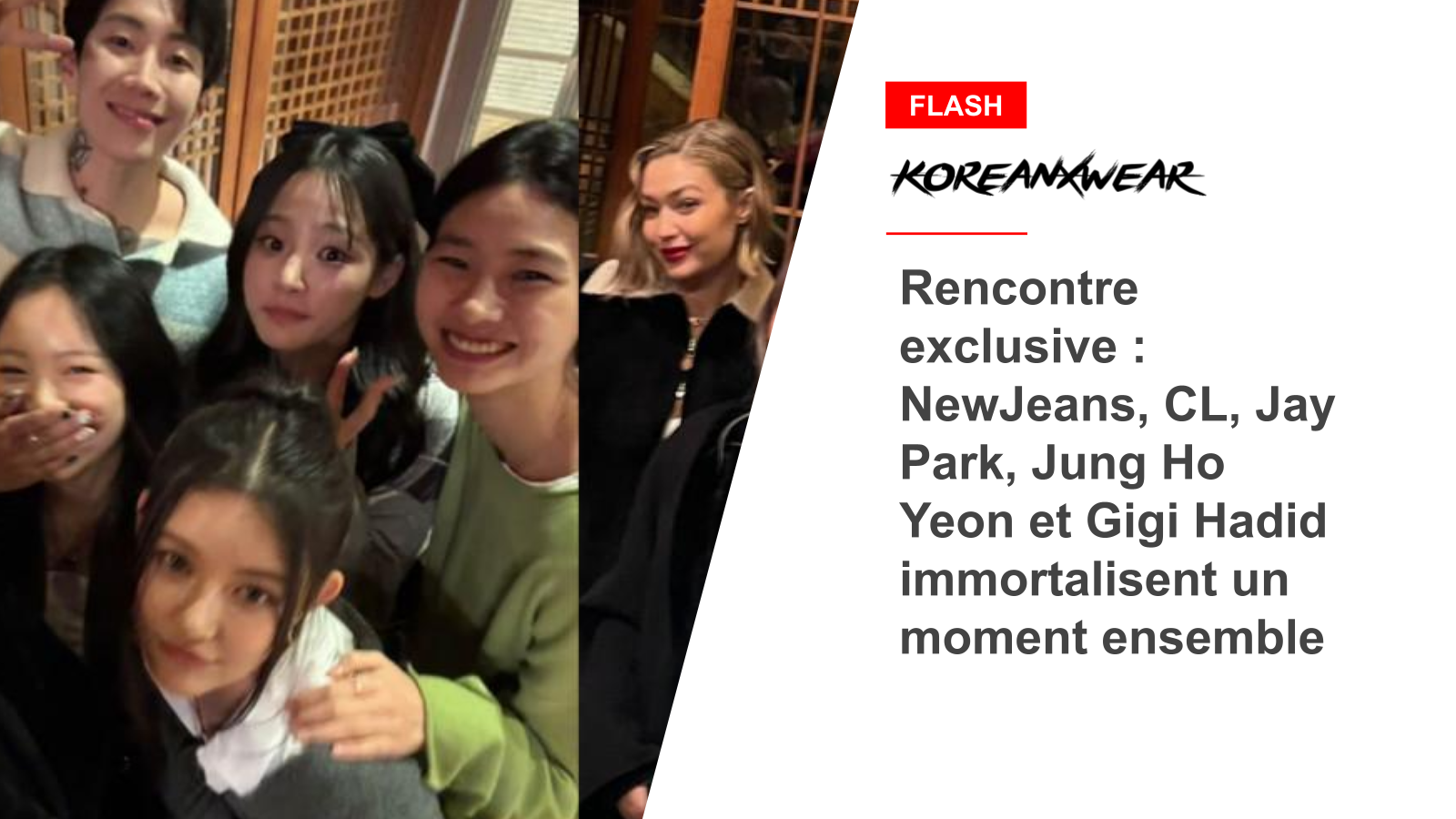 Exclusive Interview: NewJeans, CL, Jay Park, Jung Ho Yeon and Gigi Hadid Capture a Moment Together 