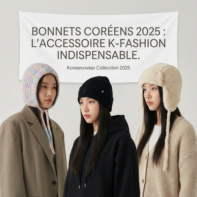 Bonnets Coréens 2025 : K-Fashion, K-Pop & Streetwear | Koreanxwear