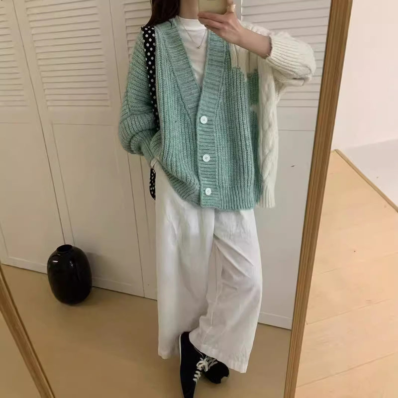 Korean Long Cardigan Women