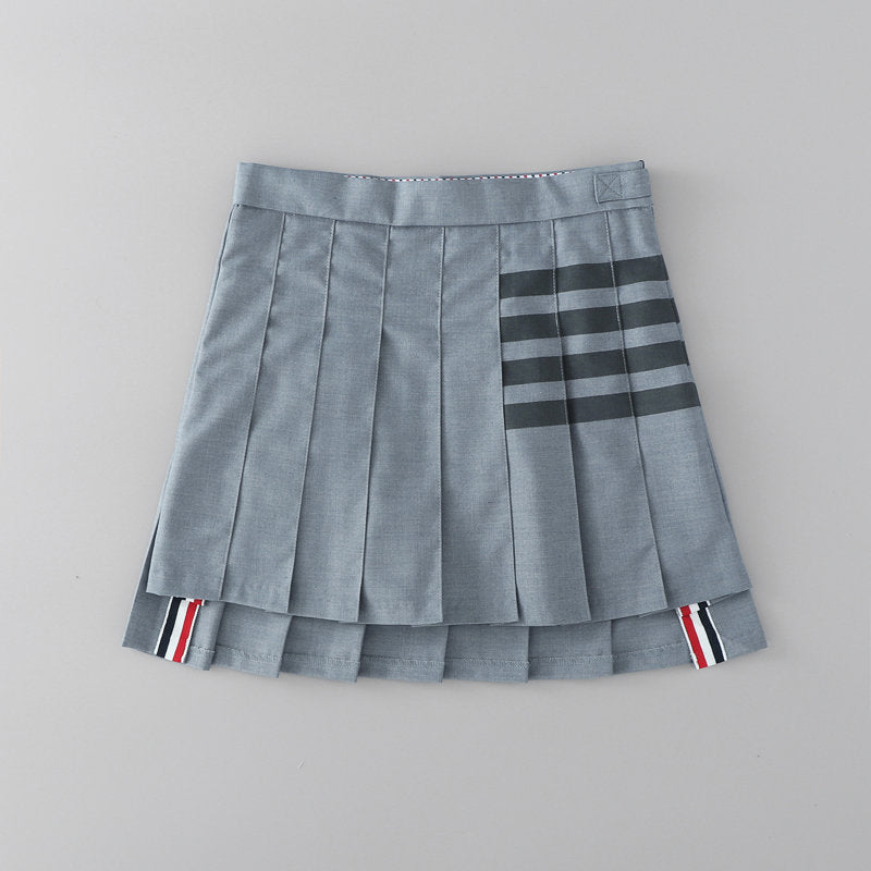 Korean High Pleated Short Skirt