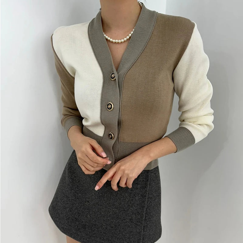 Korean Elegant Women Cardigan