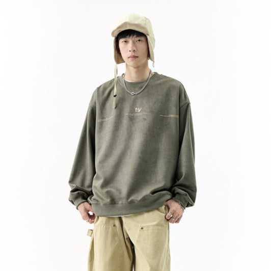 Sweatshirt Ample Coréen