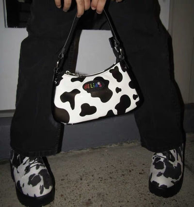 Sac à Main Coréen Motif Vache