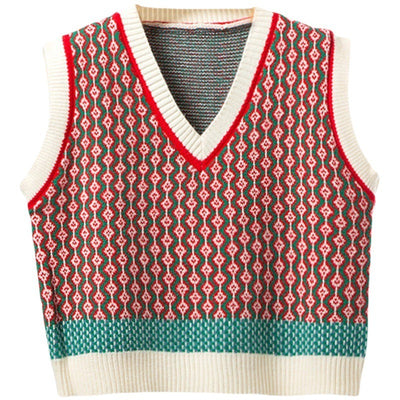 Korean Sleeveless Knitted Vest