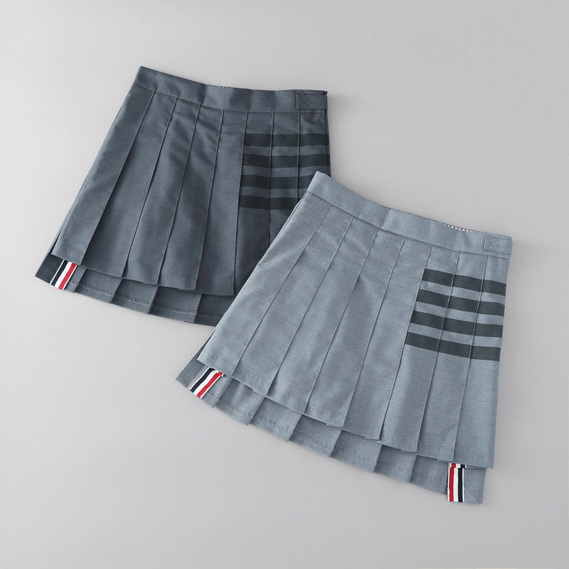 Korean High Pleated Short Skirt