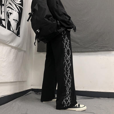 Korean Wide Butterfly Pants