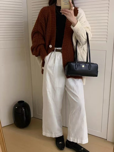 Korean Long Cardigan Women