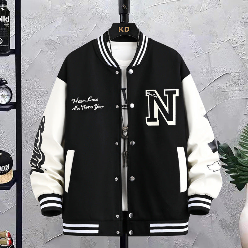 Korean Baseball Jacket Men