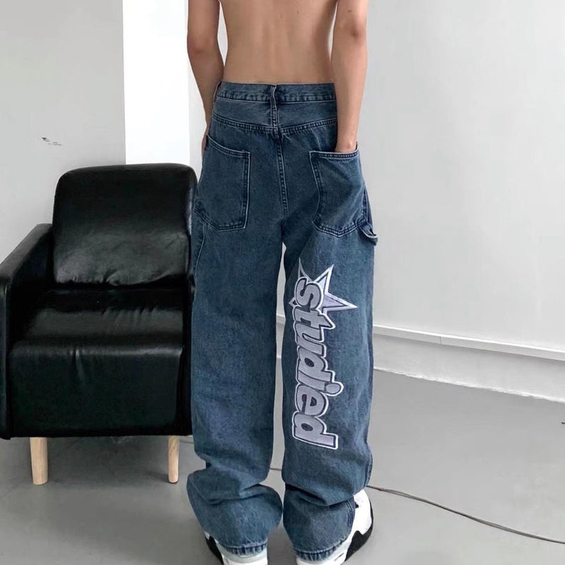 Jeans Droit Coréen Homme