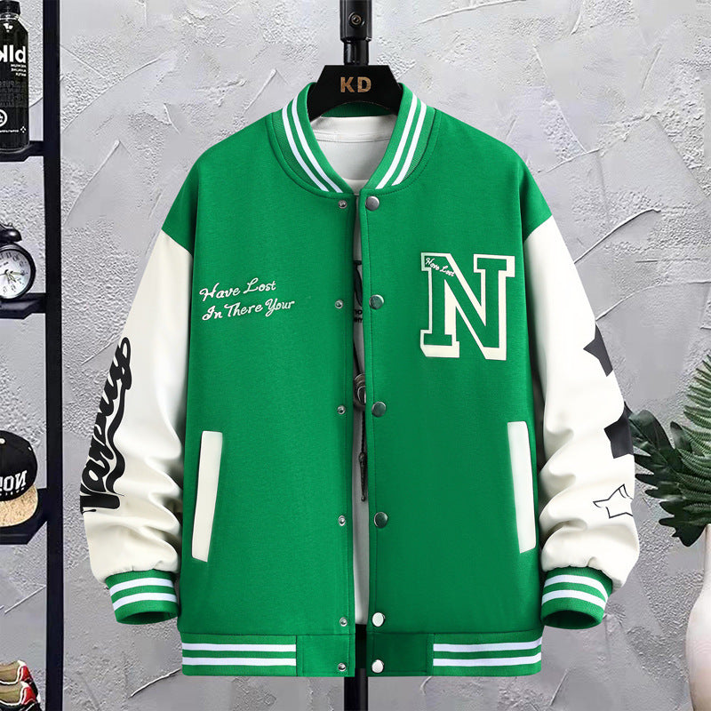 Korean Baseball Jacket Men