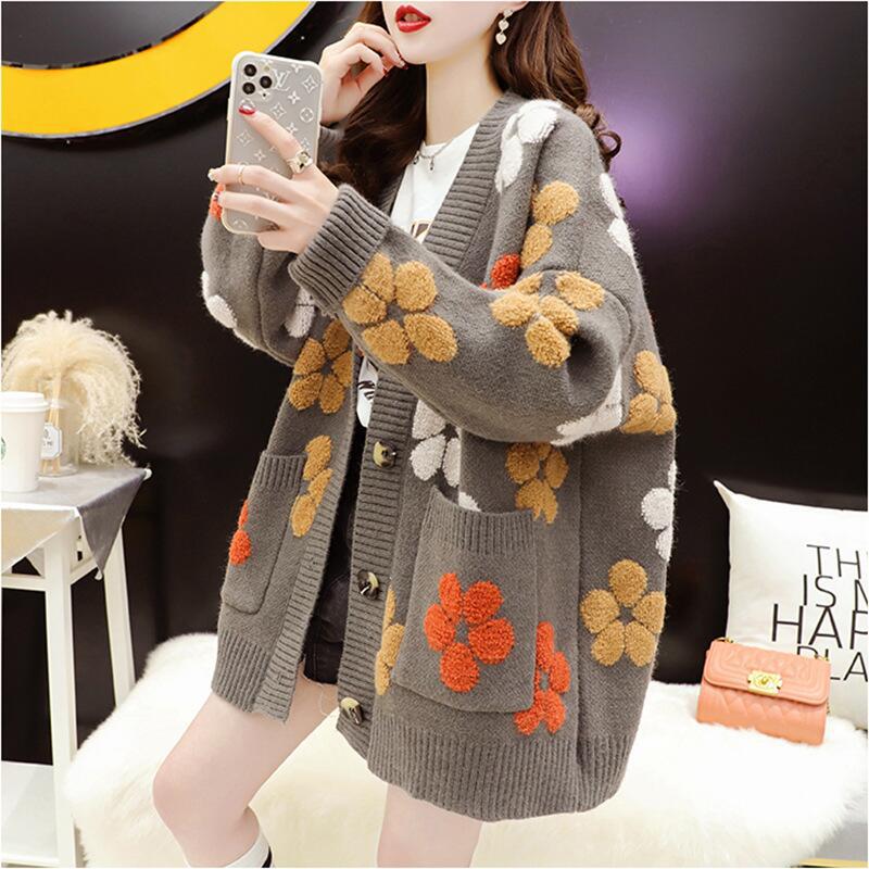 Korean Knitted Cardigan Women