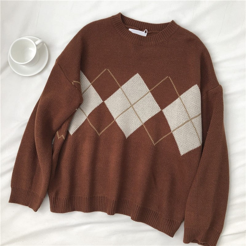 Korean Knitted Oversized Sweater