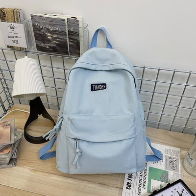 Koreanischer Studentenrucksack (großes Fassungsvermögen)