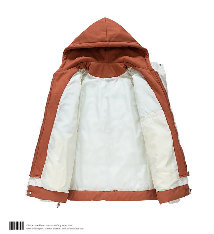 Unisex Korean Thick Cotton Jacket