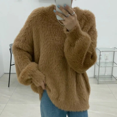 Korean Women's Sweater Autumn Winter