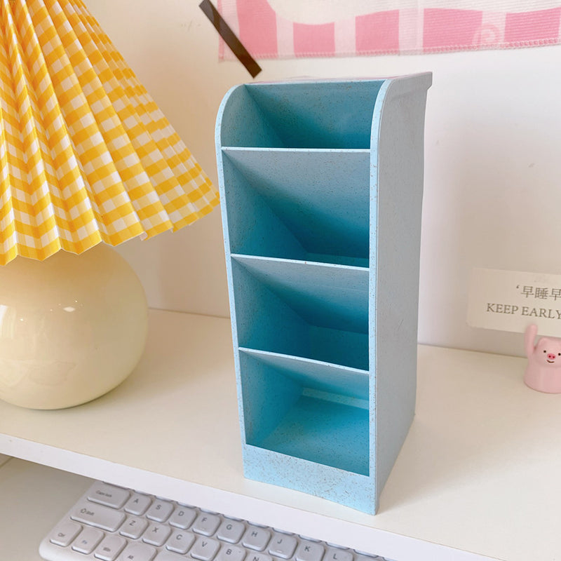 Korean Four Compartment Pen Holder