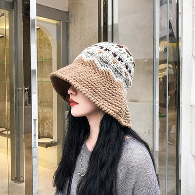 Korean Knitted Bob Hat