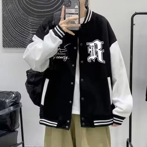 Korean Baseball Jacket Men