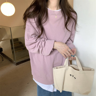 Koreanisches Pastell-Sweatshirt