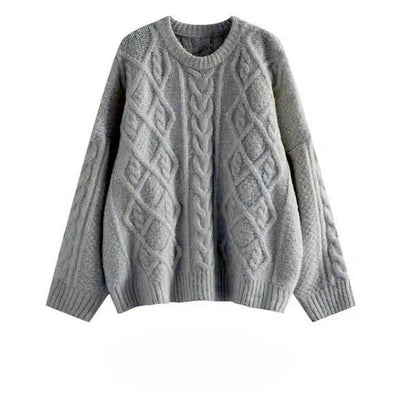 Korean Women's Oversized Sweater