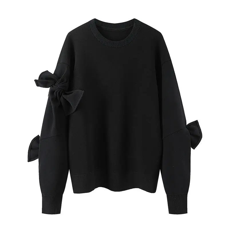 Korean Knot Oversized Sweatshirt