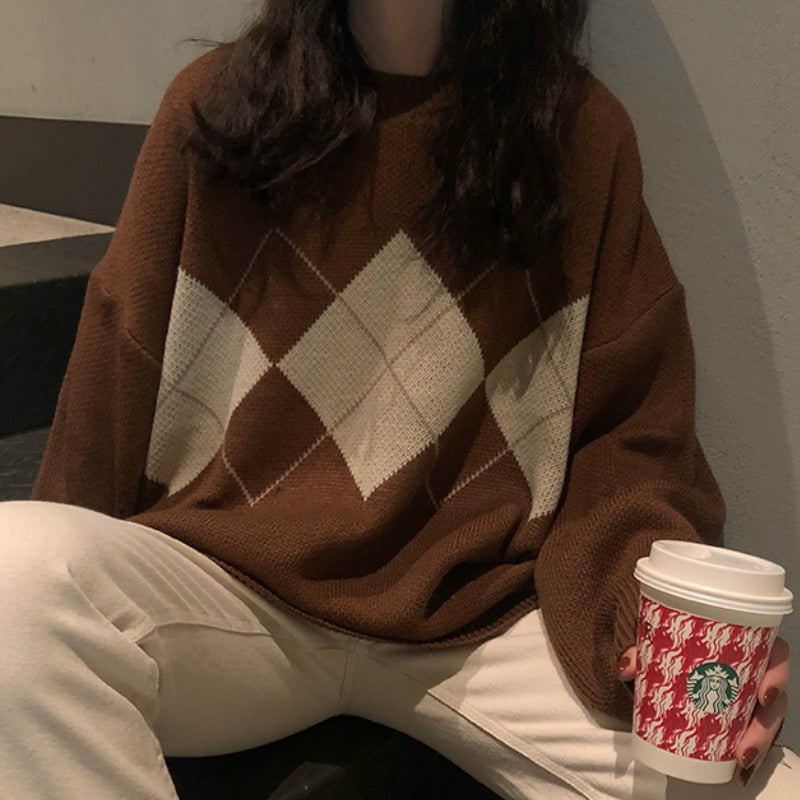 Korean Knitted Oversized Sweater