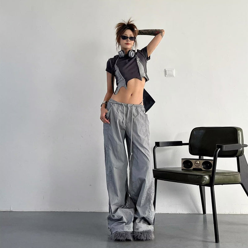 Pantalon Plissé Coréen Femme