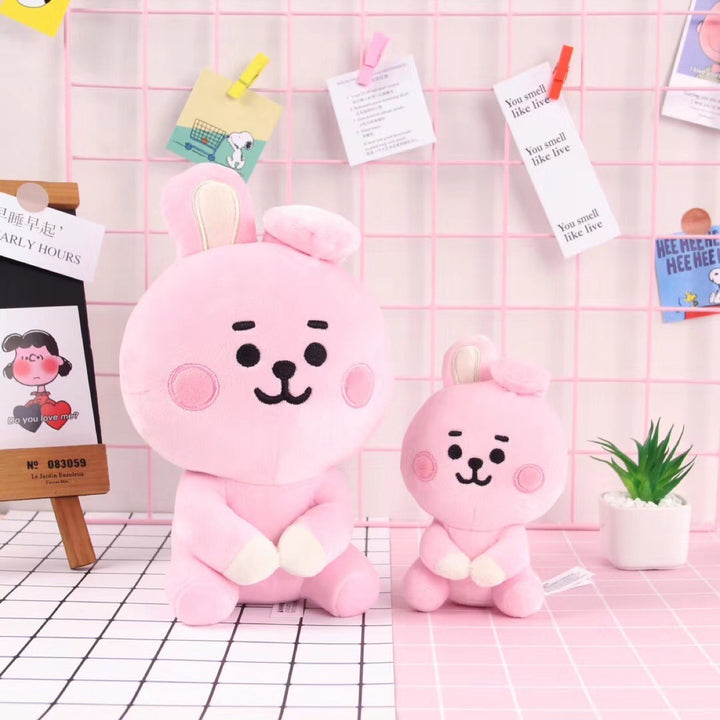 推しぬい BTS ぬいぐるみ 7体 セット 着せ替え4着付き うさぎ BTS Plush: Rabbit | Koreanxwear – KoreanxWear