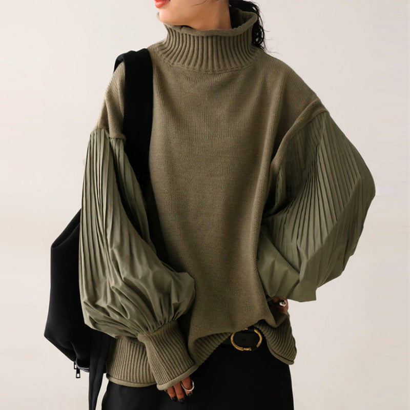 Korean Draped Sweater