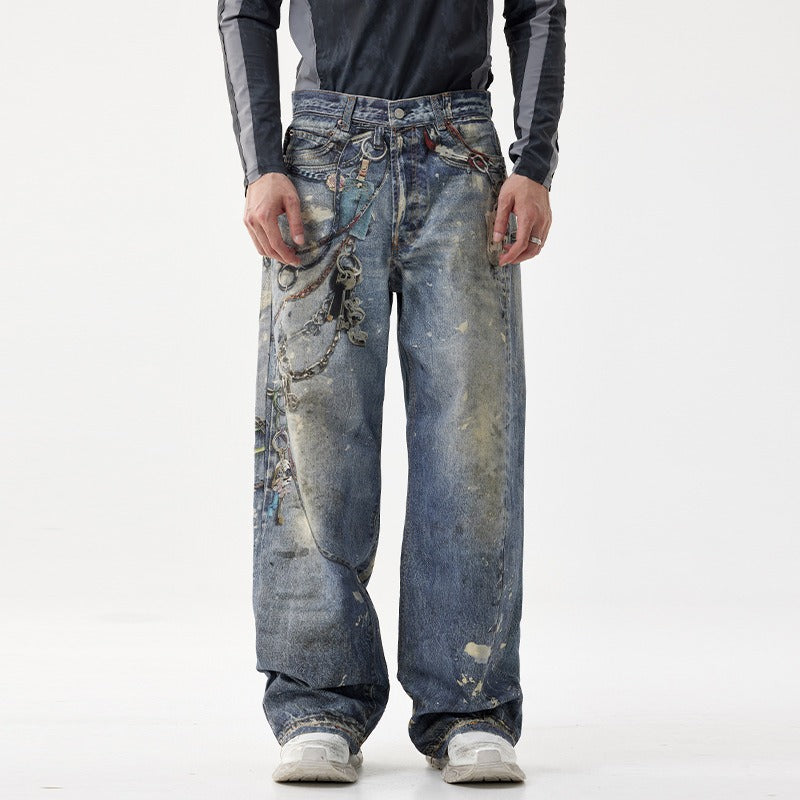 [TWN]★25SS★韓国人気★URBANE CARPENTER DENIM PANTS Carpenter Denim Pants - F&F Co.