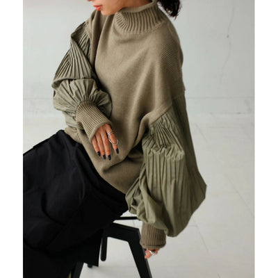 Korean Draped Sweater