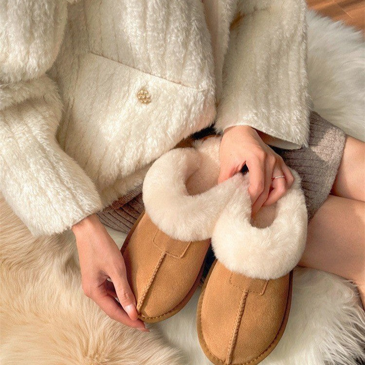 Korean Women Winter Slippers