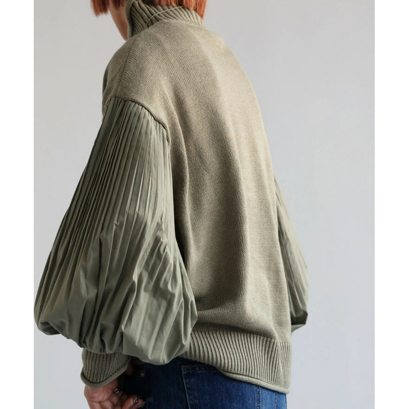 Korean Draped Sweater