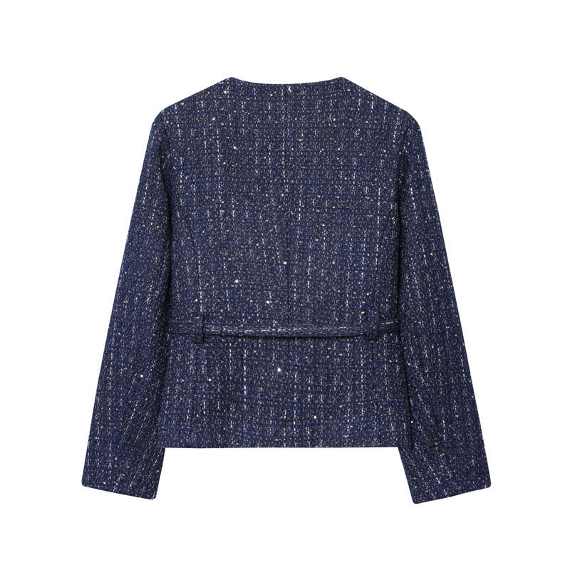Veste Boutons Métal Coréenne Femme